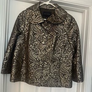 Banana Republic Size Large brown and gold jacket. Like new.